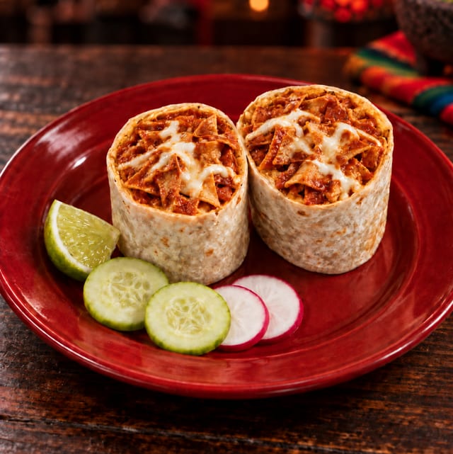 Burrito Chilaquiles.
