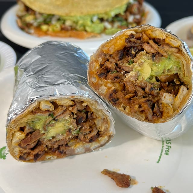 Adobada Burrito.